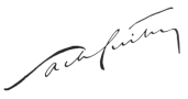 Signature de Sacha Guitry